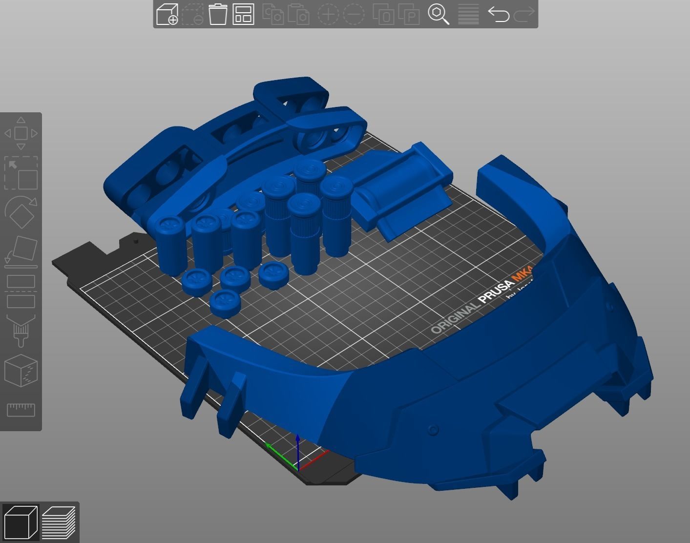 HALO MK V B Breaching Kit chest attachment 3d print file 3D print model_4