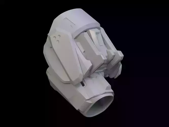 HALO MK V B EVA shoulder pad 3d print file 3D print model
