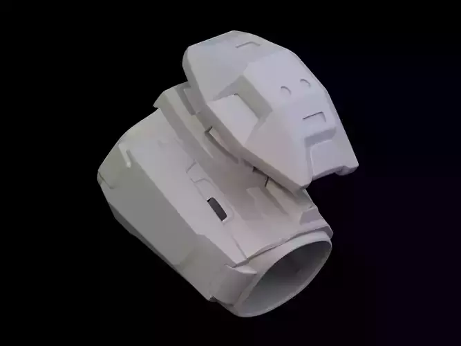 HALO MK V B FJ Para shoulder pad 3d print file  3D print model