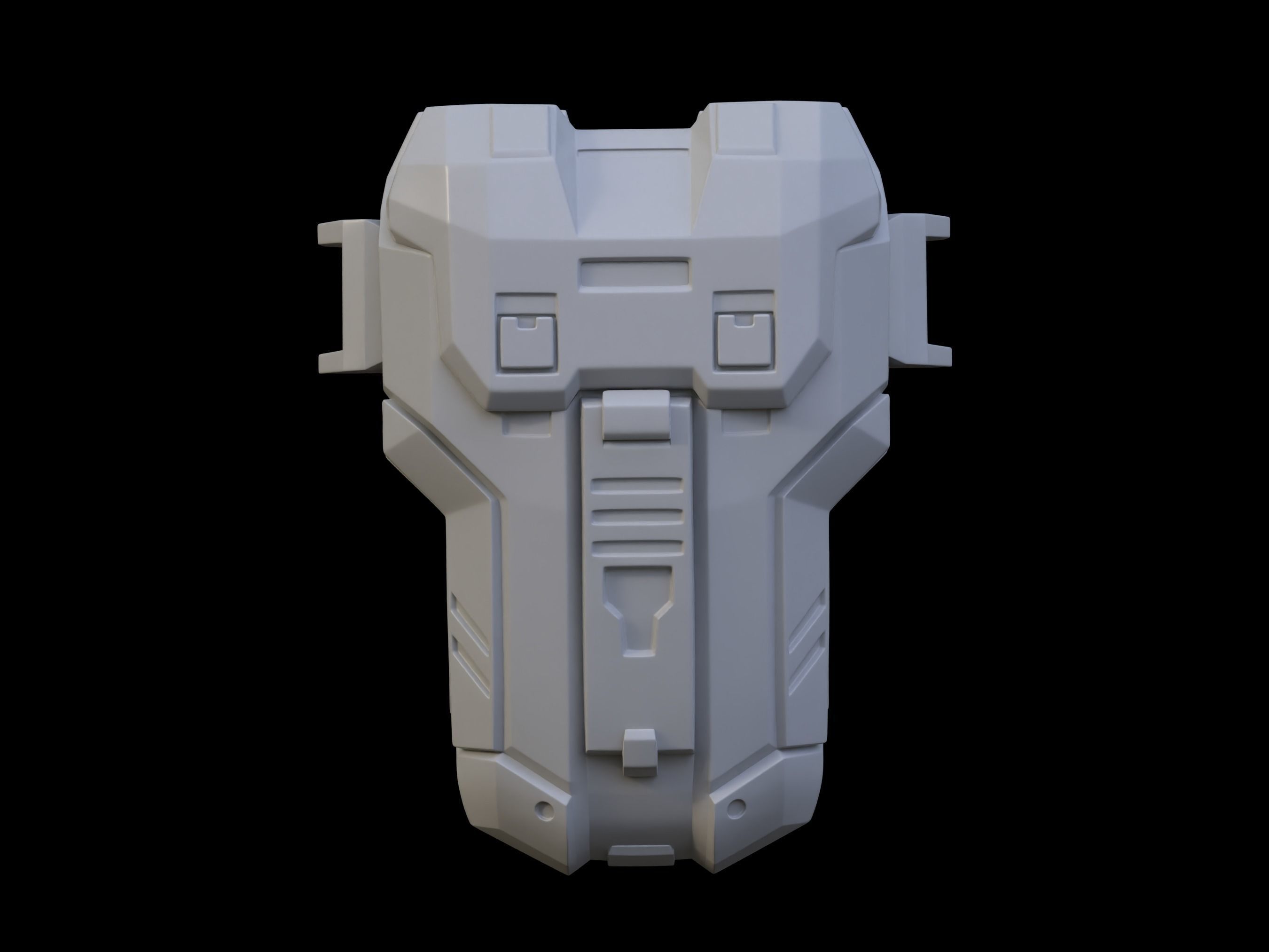 HALO MK V B M45 Hardcaseleg attachment 3d print file 3D print model_1