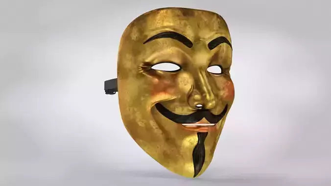 V For Vendetta - Golden Style