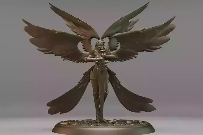 KAYLE - LEAGUE OF LEGENDS 3D print model