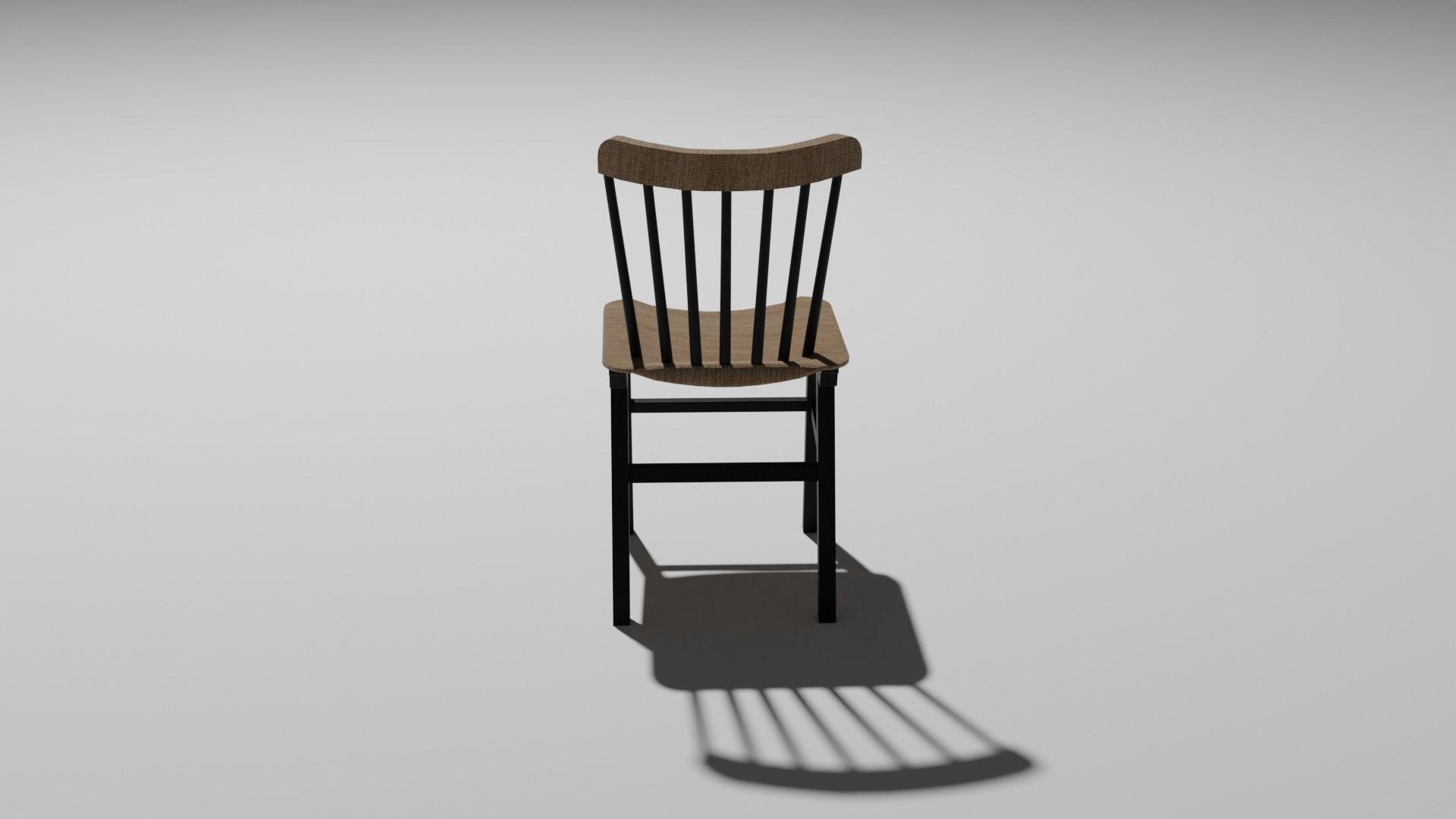 Cafe Chair 3D model_5