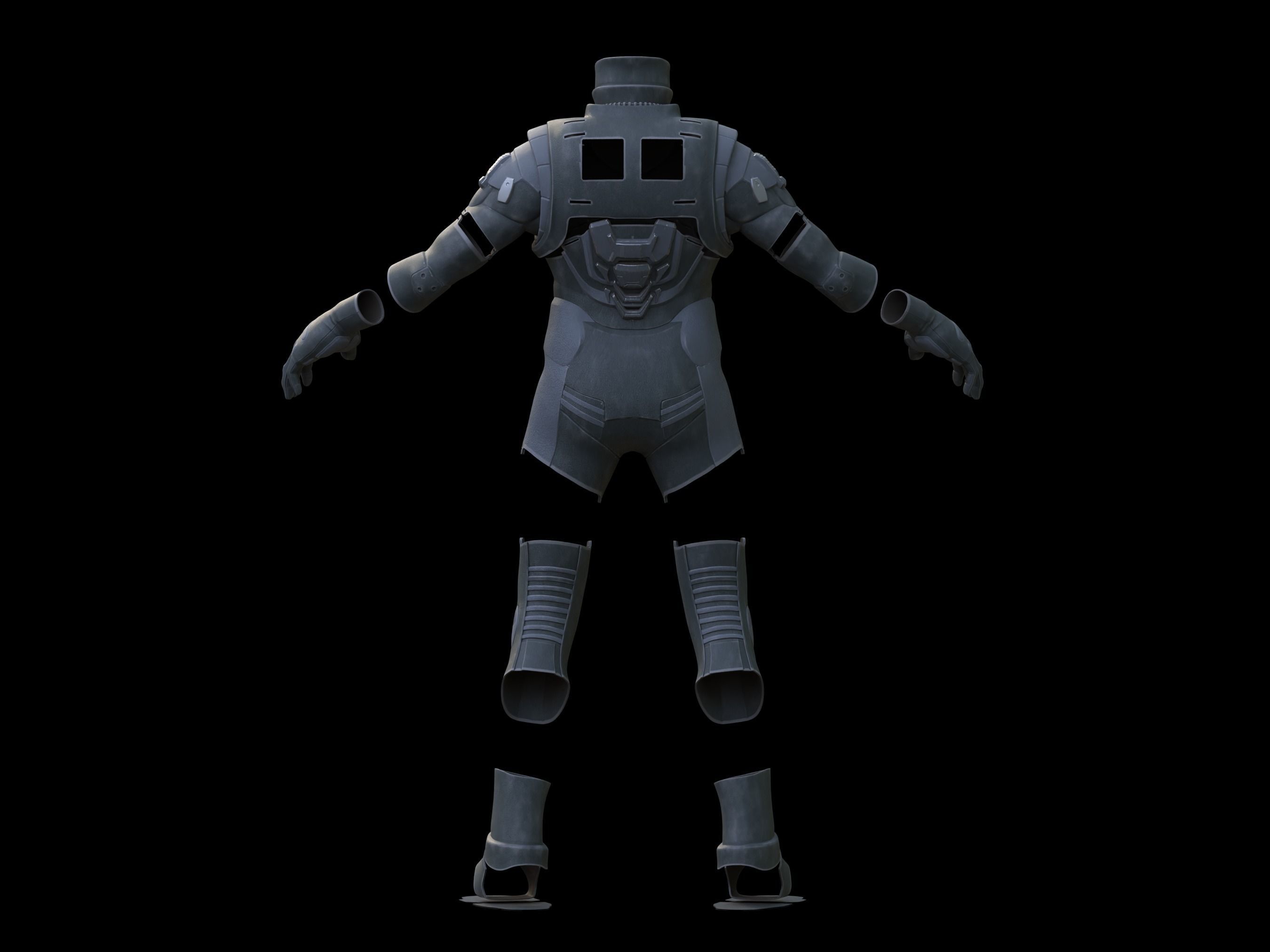 HALO MK V B Undersuit 3d print files 3D print model_2