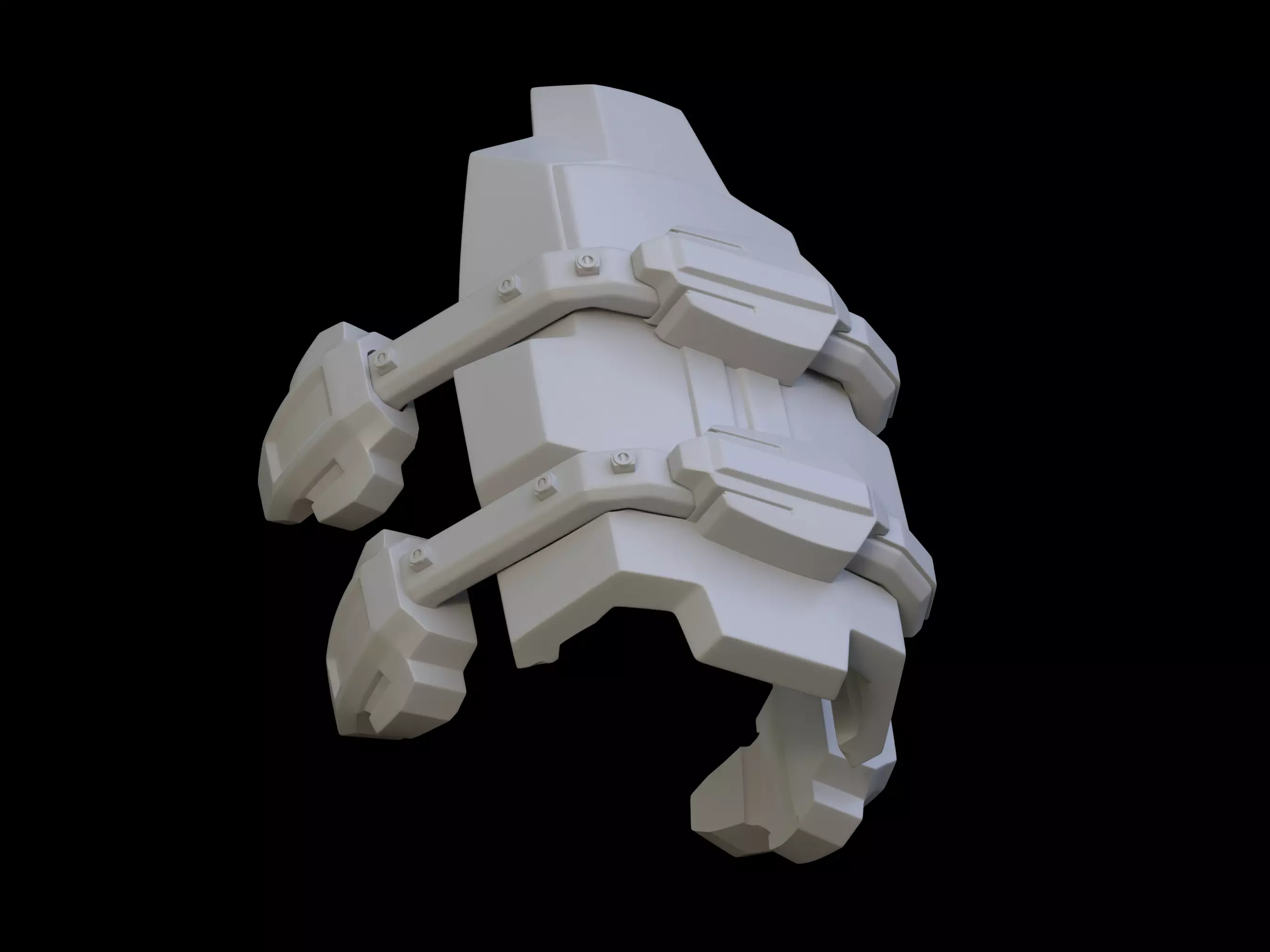 HALO MK V B UA Bracer arm attachment 3d print file 3D print model