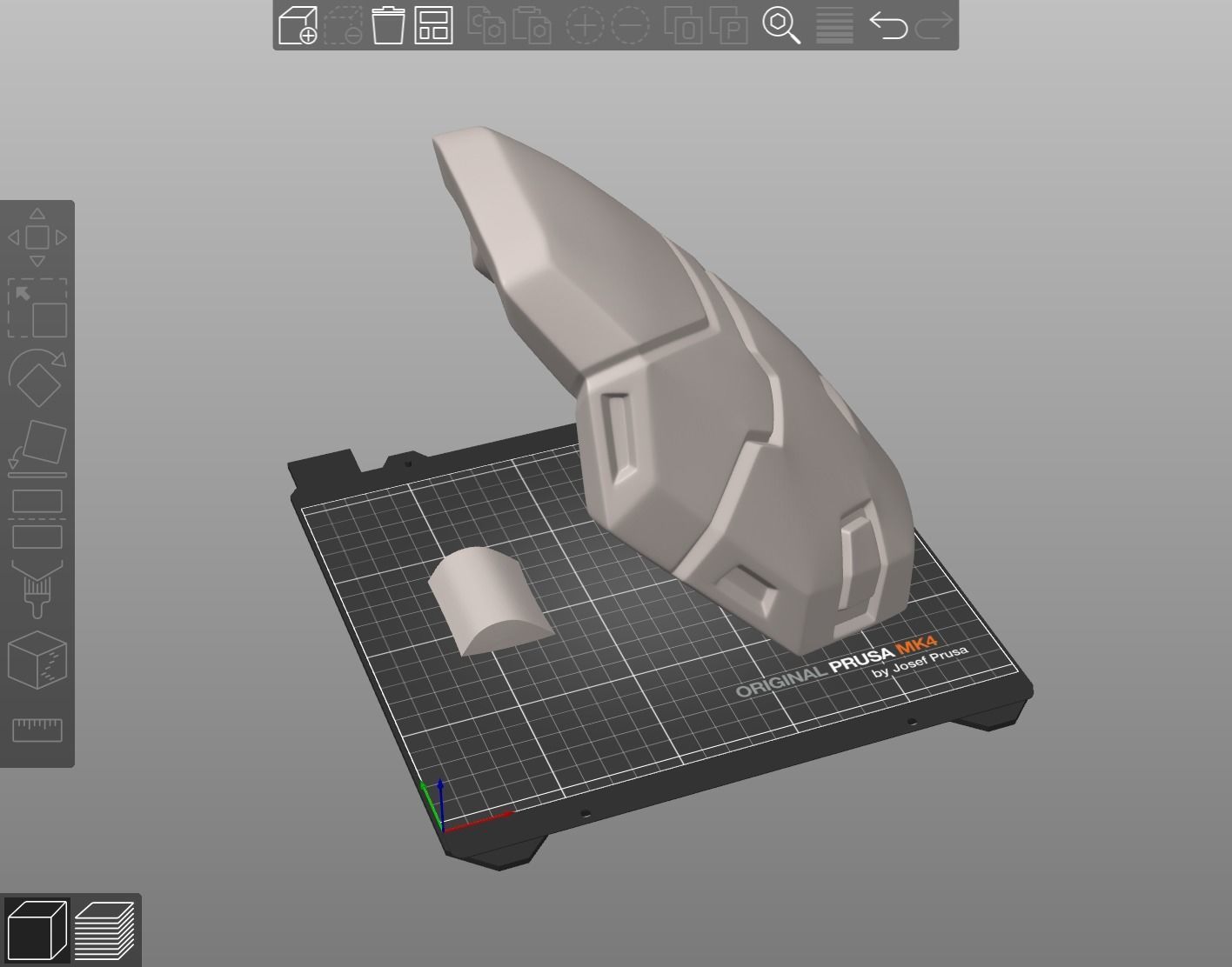 HALO Marine Flair shoulder pad 3d print file 3D print model_3