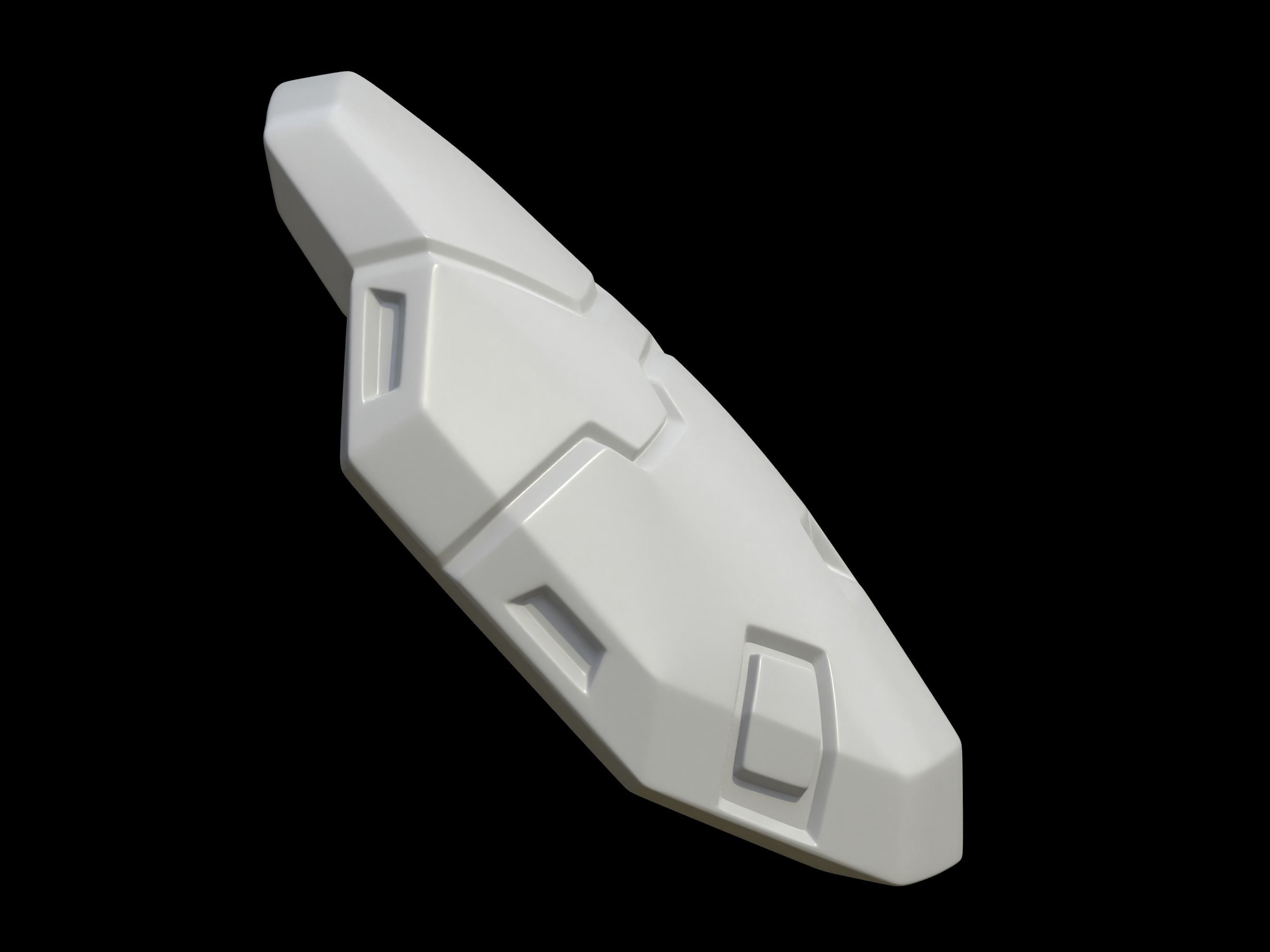 HALO Marine Flair shoulder pad 3d print file 3D print model_1