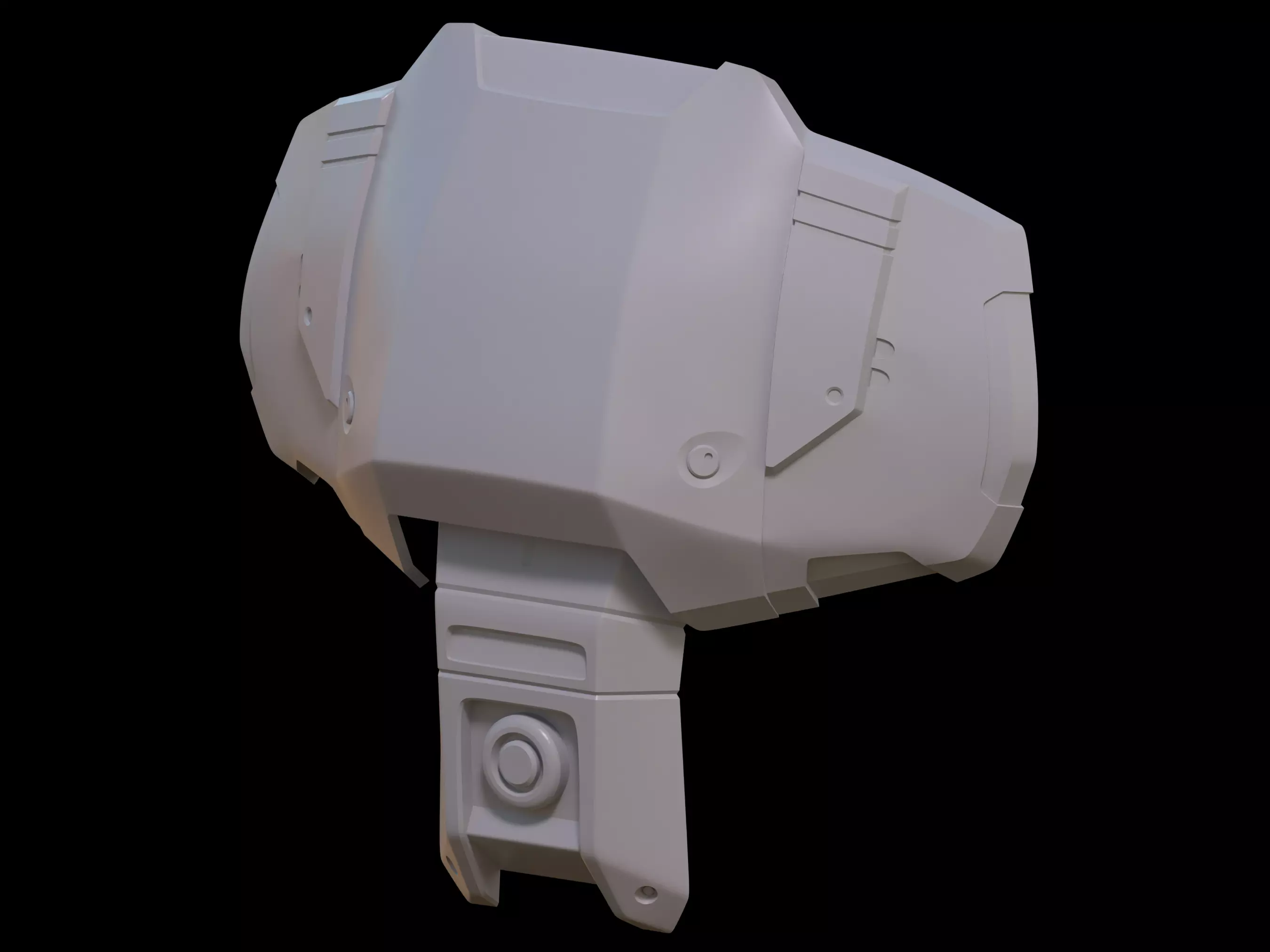 GEN 1 Marine Odst chest attachment 3d print file 3D print model