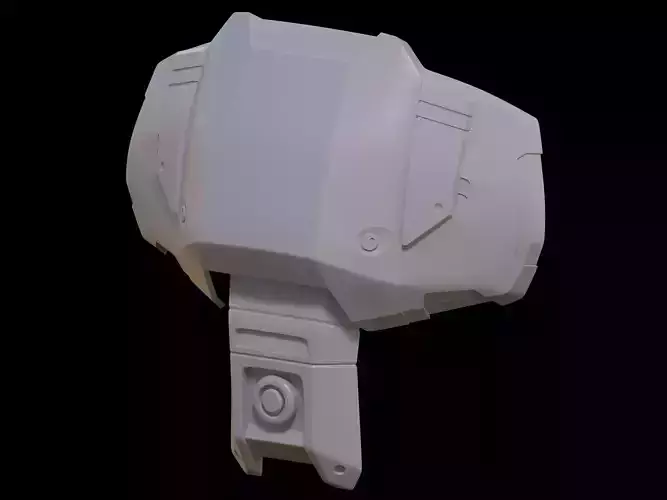 GEN 1 Marine Odst chest attachment 3d print file 3D print model