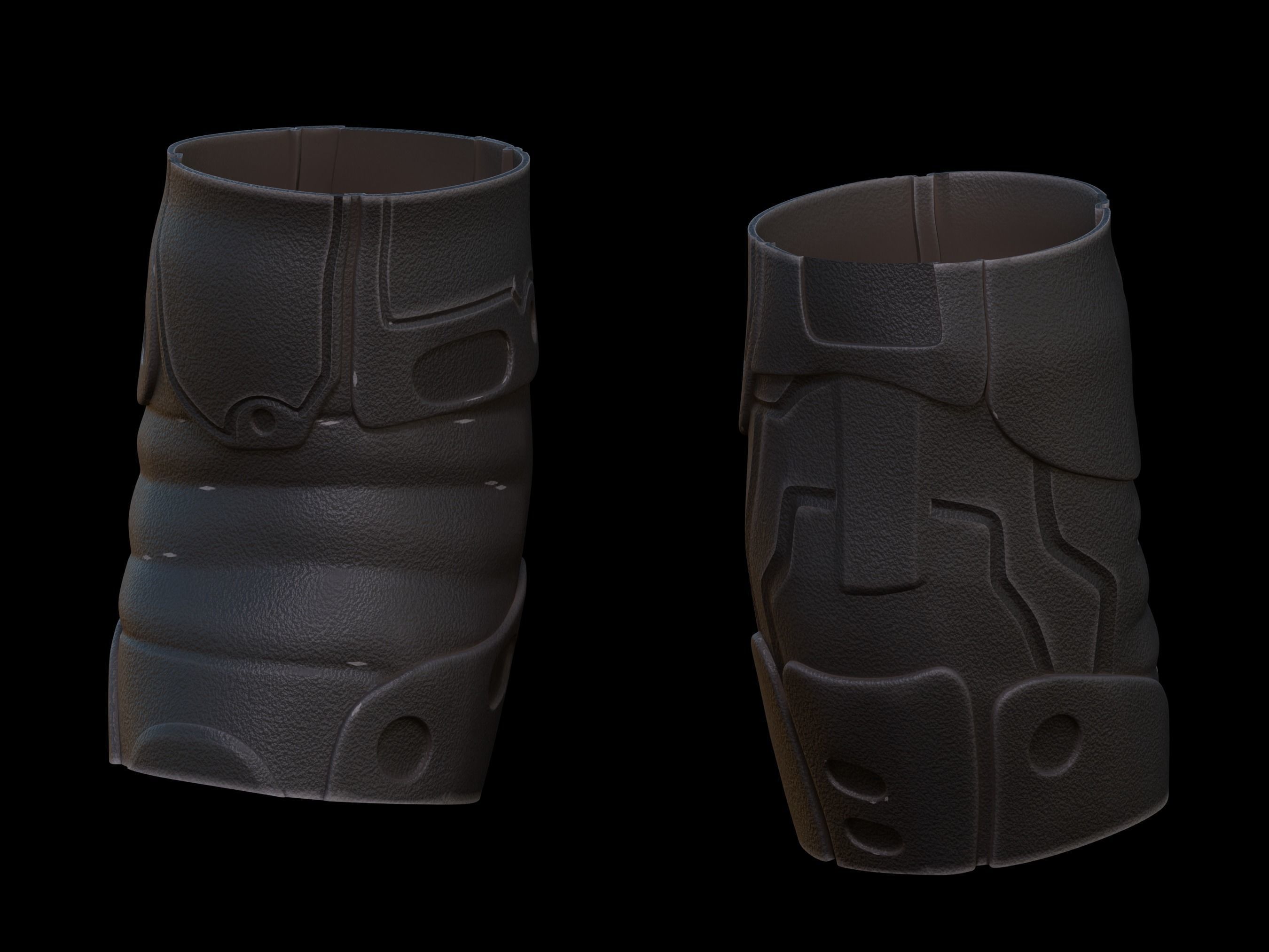 HALO Master Chief MK VI undersuit 3d print files 3D print model_6