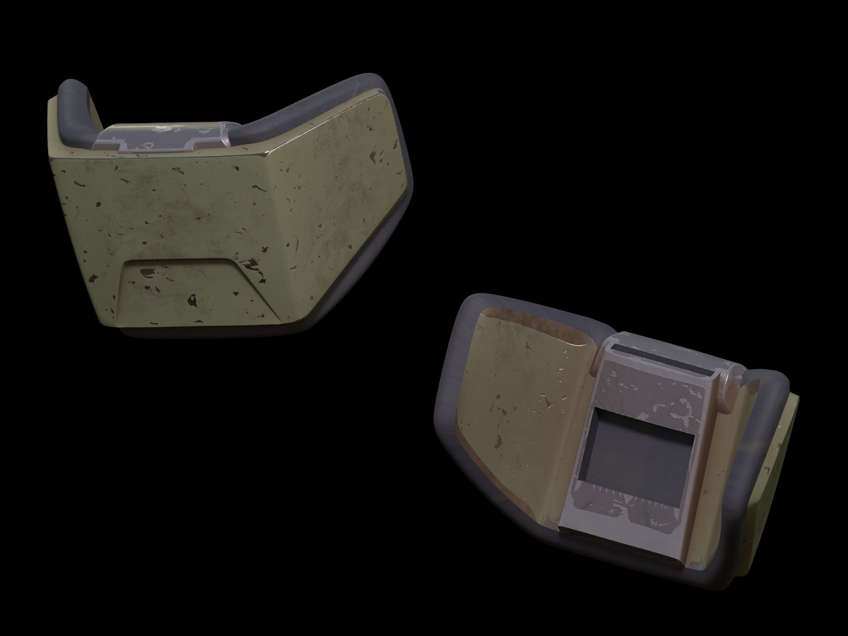 HALO Mirage armor 3d print file 3D print model_8