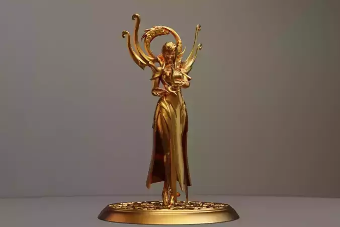 KARMA - LEAGUE OF LEGENDS 3D print model
