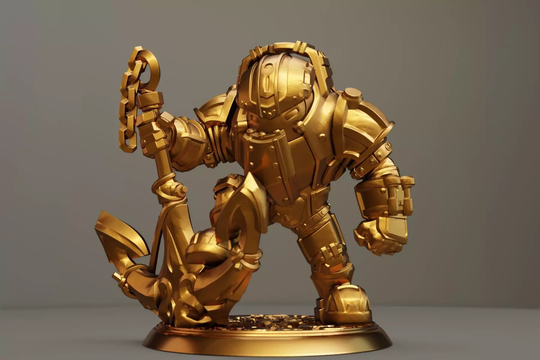 NAUTILUS - LEAGUE OF LEGENDS 3D print model_0