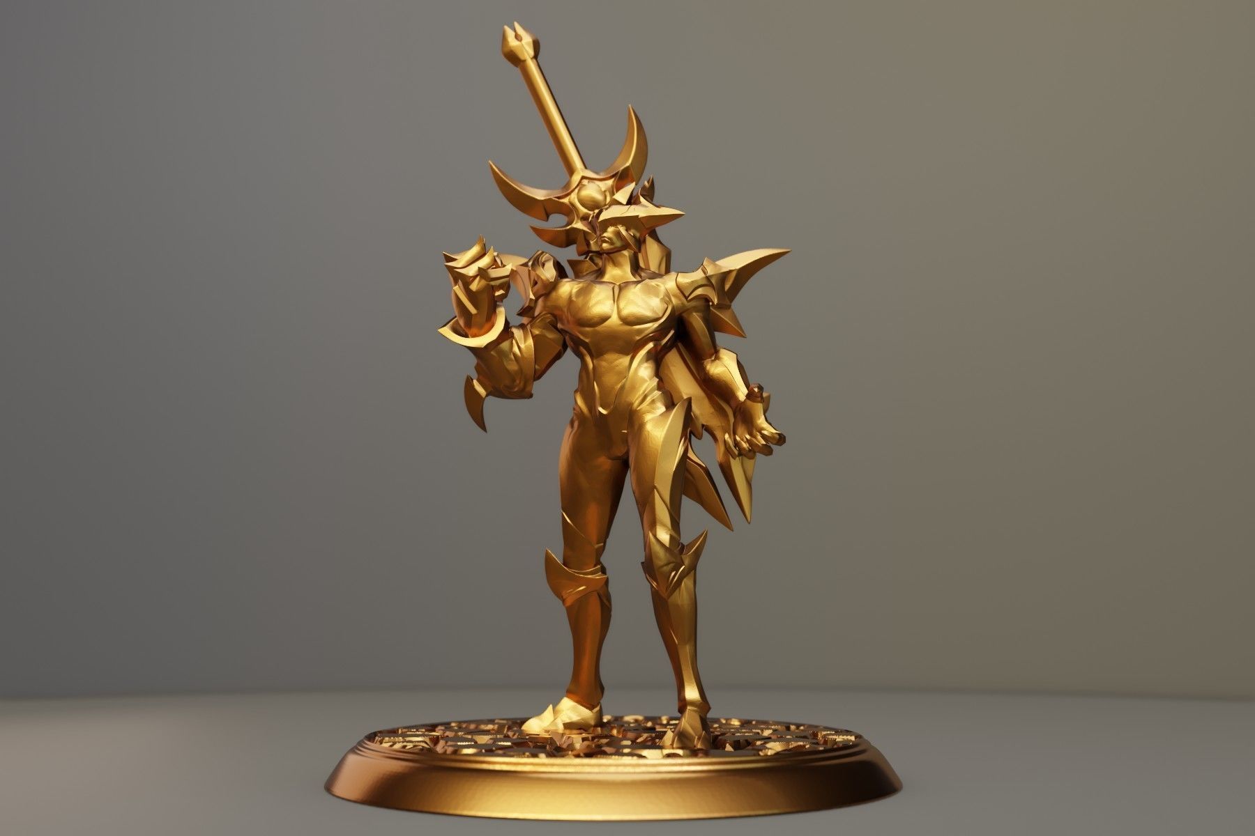 AATROX - LEAGUE OF LEGENDS 3D print model_1