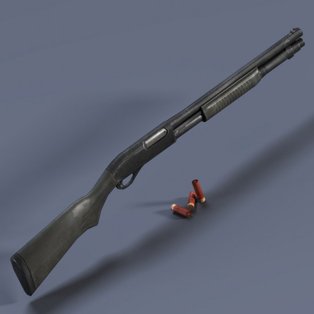 Low Poly Weapons Mega Pack Low-poly 3D model_17