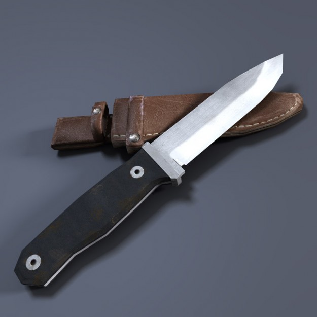 Low Poly Weapons Mega Pack Low-poly 3D model_5