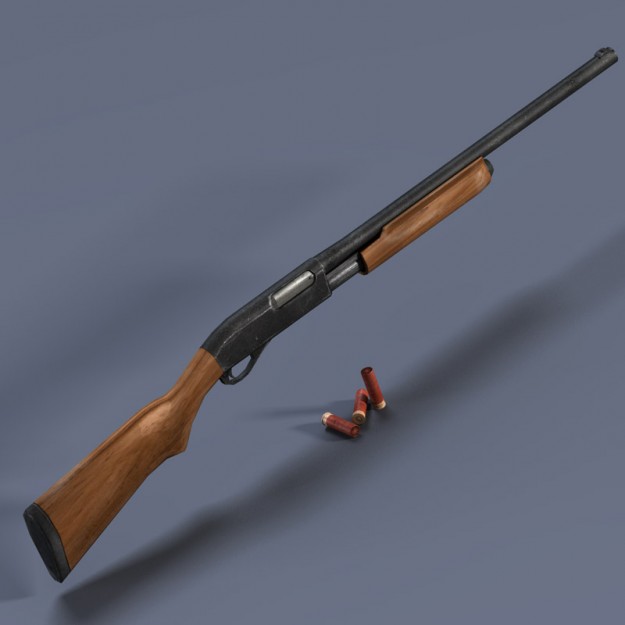 Low Poly Weapons Mega Pack Low-poly 3D model_19