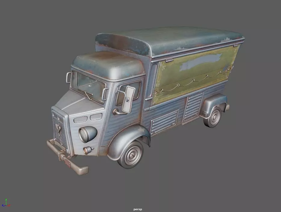 TOON Truck 01 3D model_0