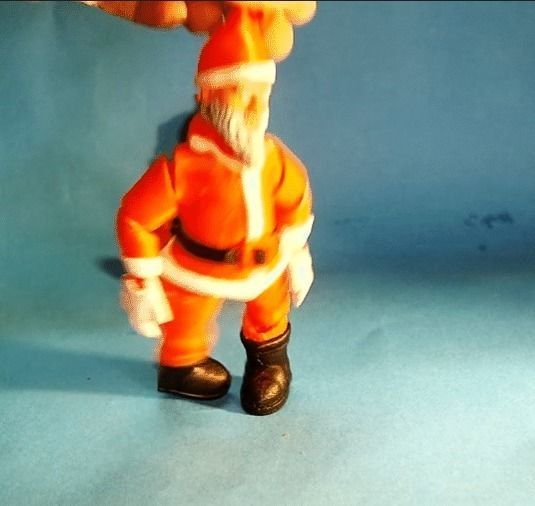 ARTICULATED SANTA CLAUS 3D print model_3