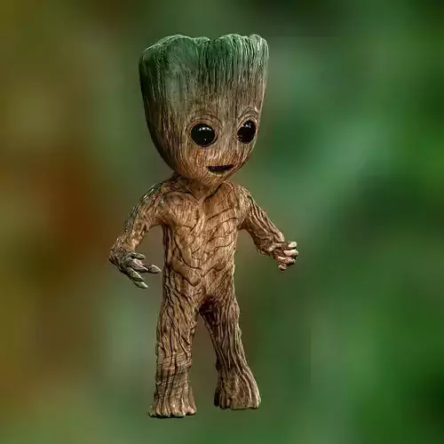 Baby groot 3D model
