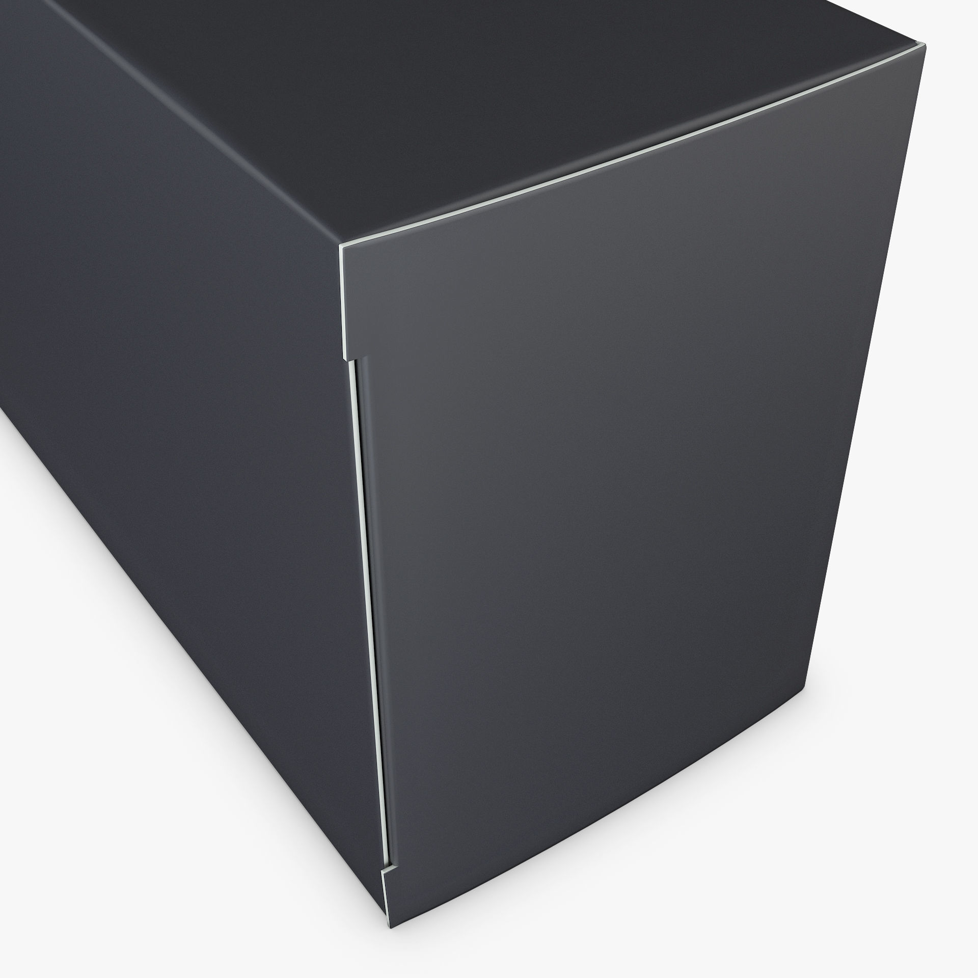 Package Cardboard Box M 1 3D model_7