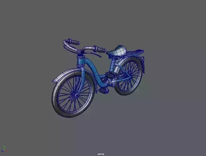 TOON Bicycle  3D model