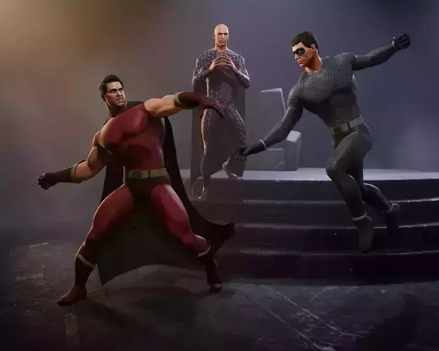 Superhero Constructor Male UE pack