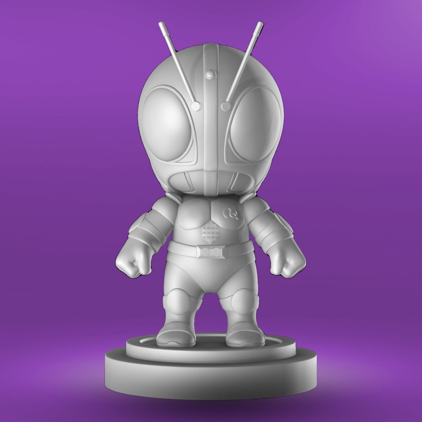 FOFUXO KAMEN RIDER BLACK RX 3D print model_4