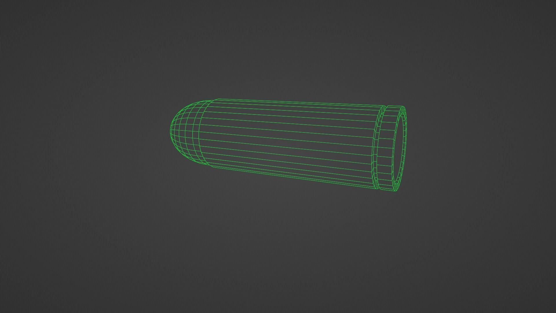 SP SABER SMG Golden Dragon Skin Low-poly 3D model_16