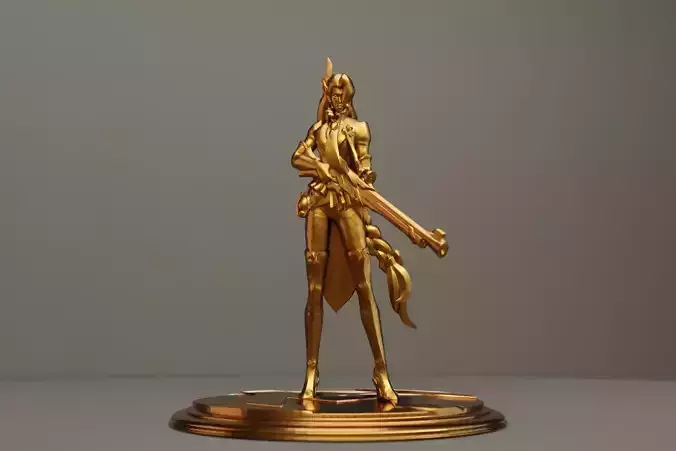 LESLEY - MOBILE LEGENDS BANG BANG 3D print model