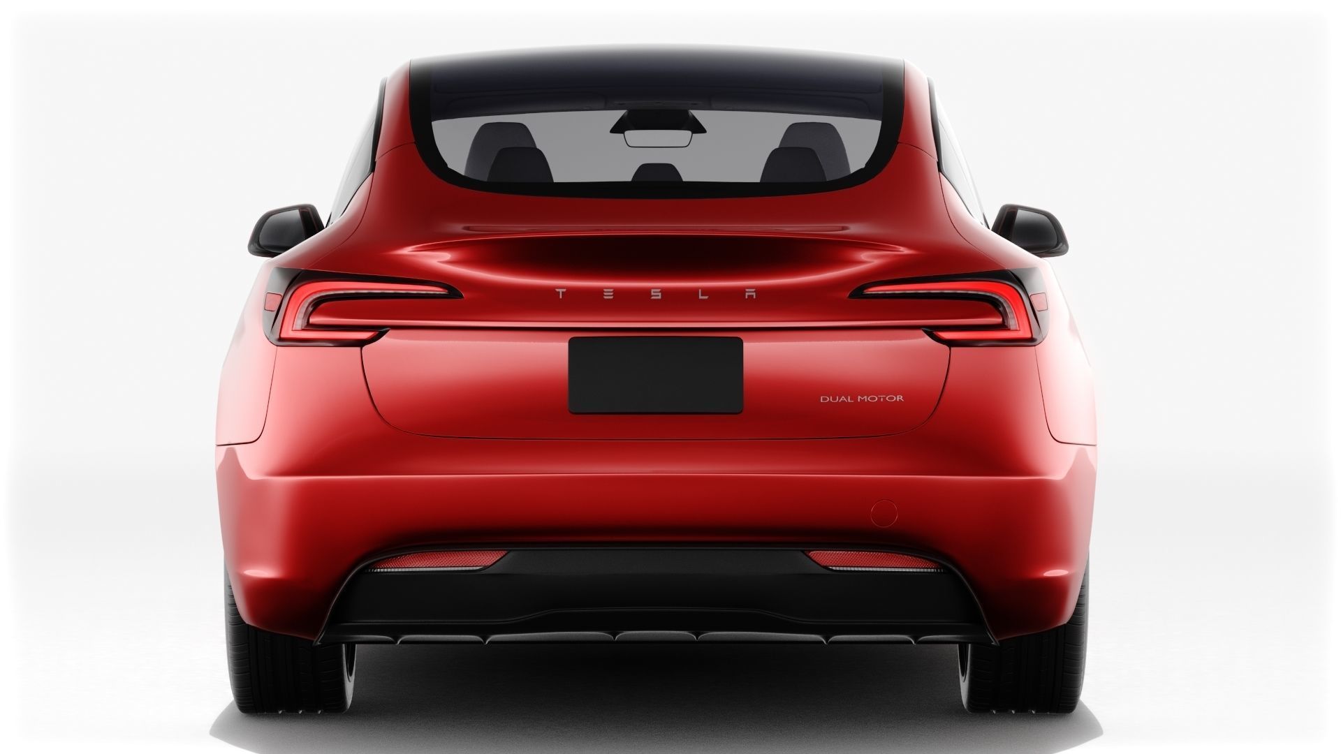 Tesla Model 3 2024 with interior 3D model_5