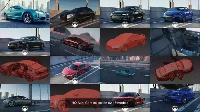 HQ Audi Cars collection 02 