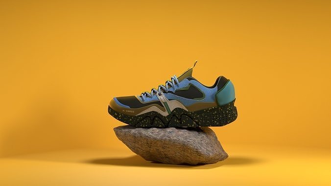 shoes - K-Swiss  3D model