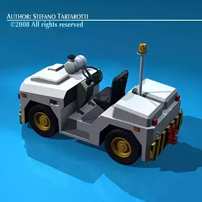 Airport tow tractor3