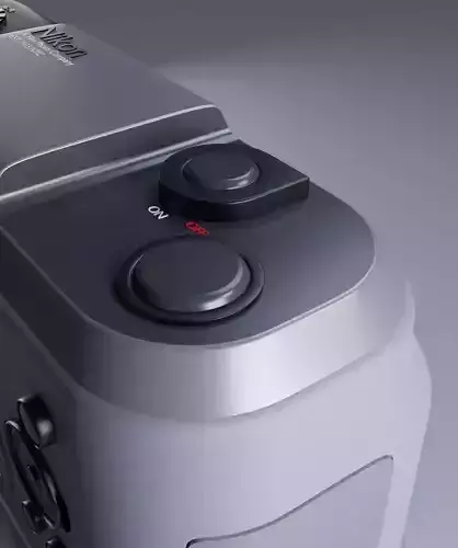 Nikon camera 3d model 