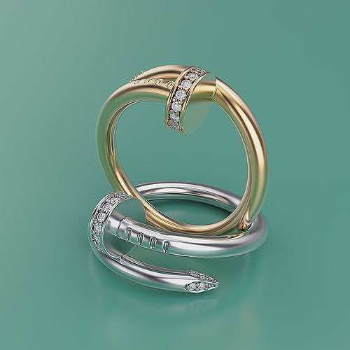 Women ring 3D print model