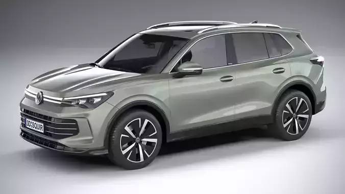 Volkswagen Tiguan 2024 3D model