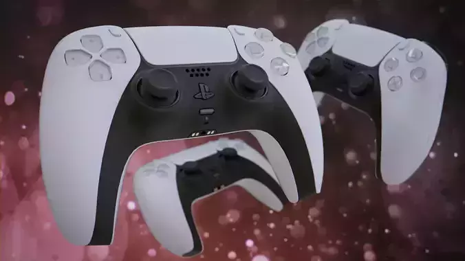 PlayStation 5 Controller and Scene