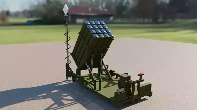 Iron dome 3D model