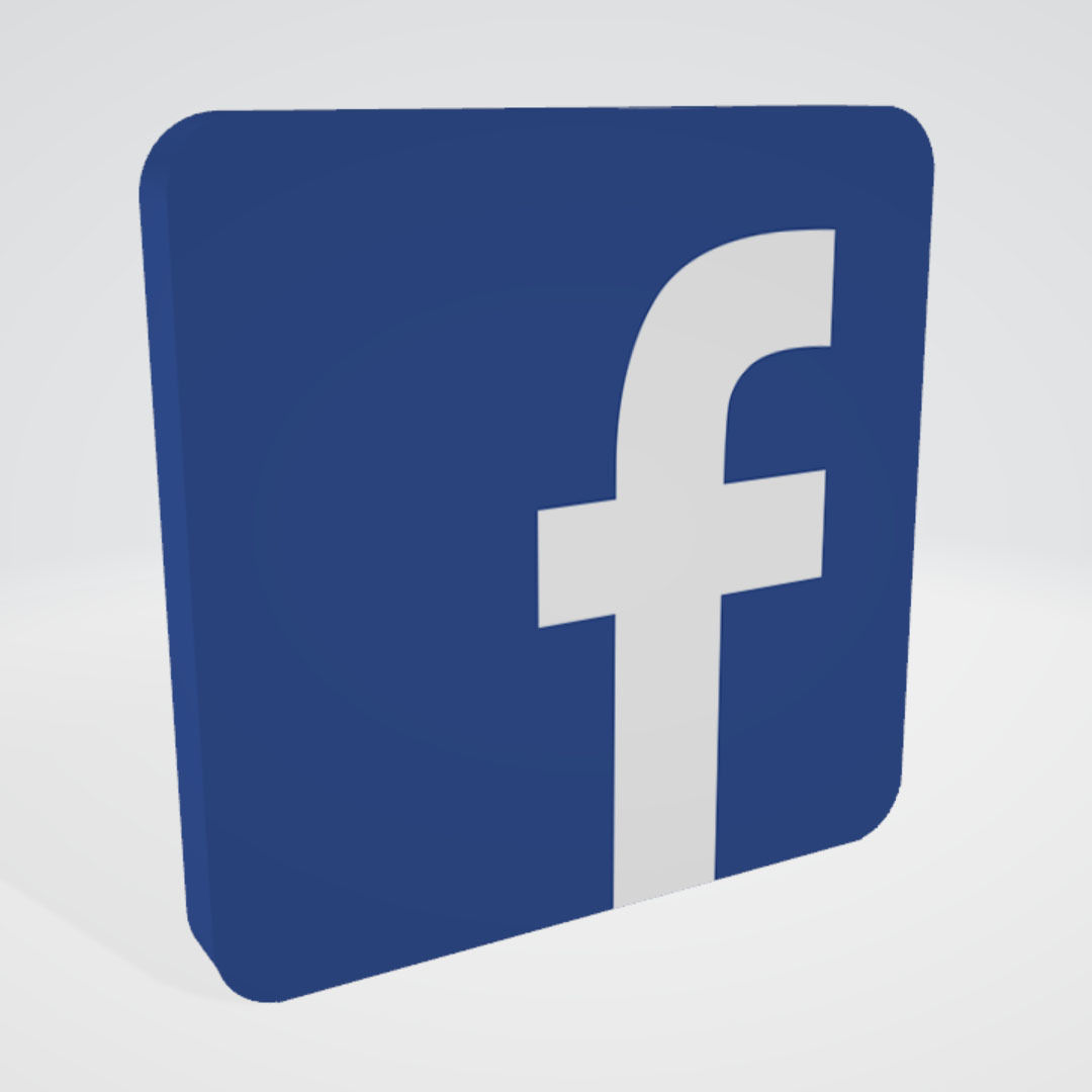 Social Media 3D Logos Asset Update 1 Low-poly 3D model_6