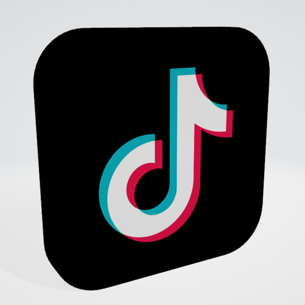 Social Media 3D Logos Asset Update 1 Low-poly 3D model_27