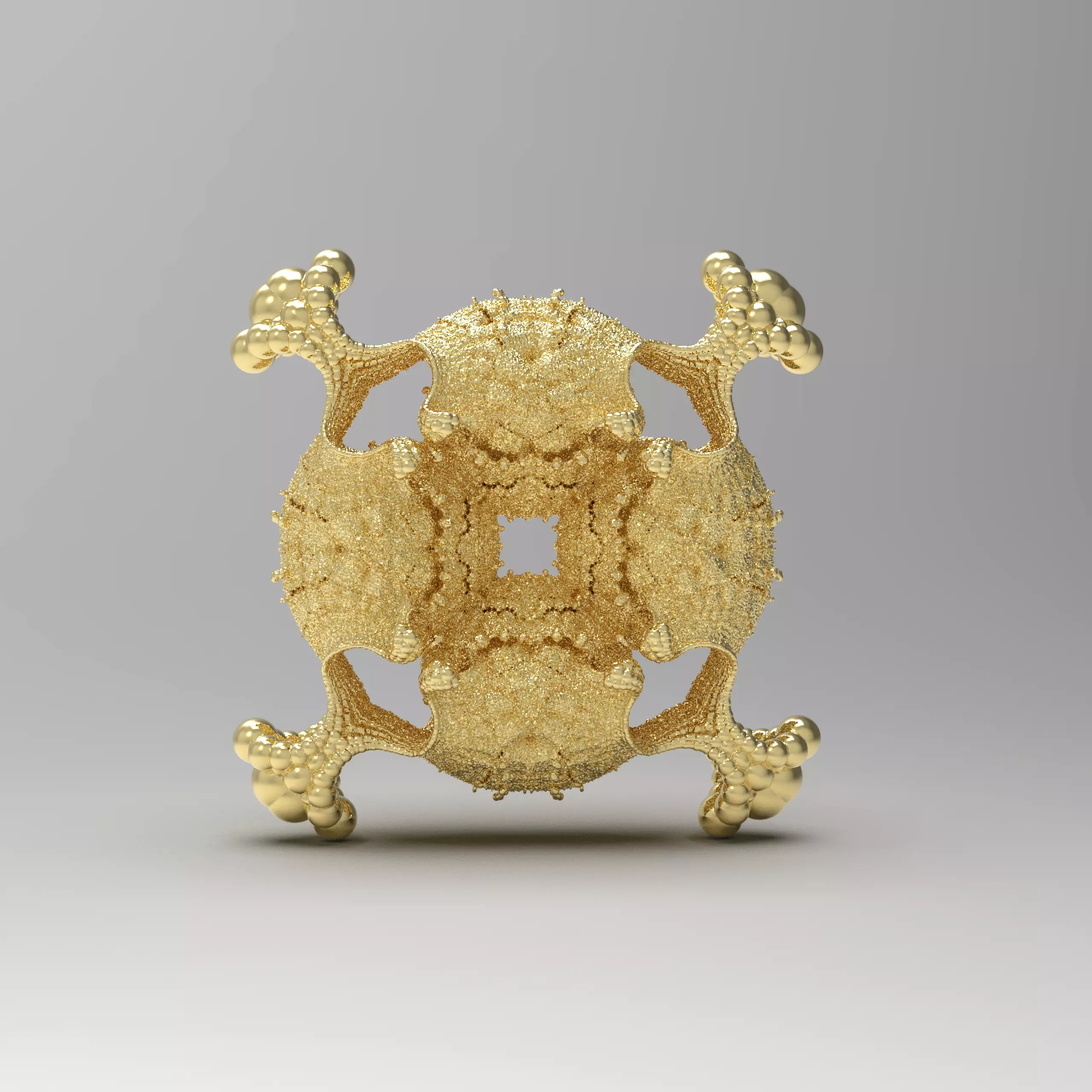 Fractal Kleinian - 4 fold 3D print model