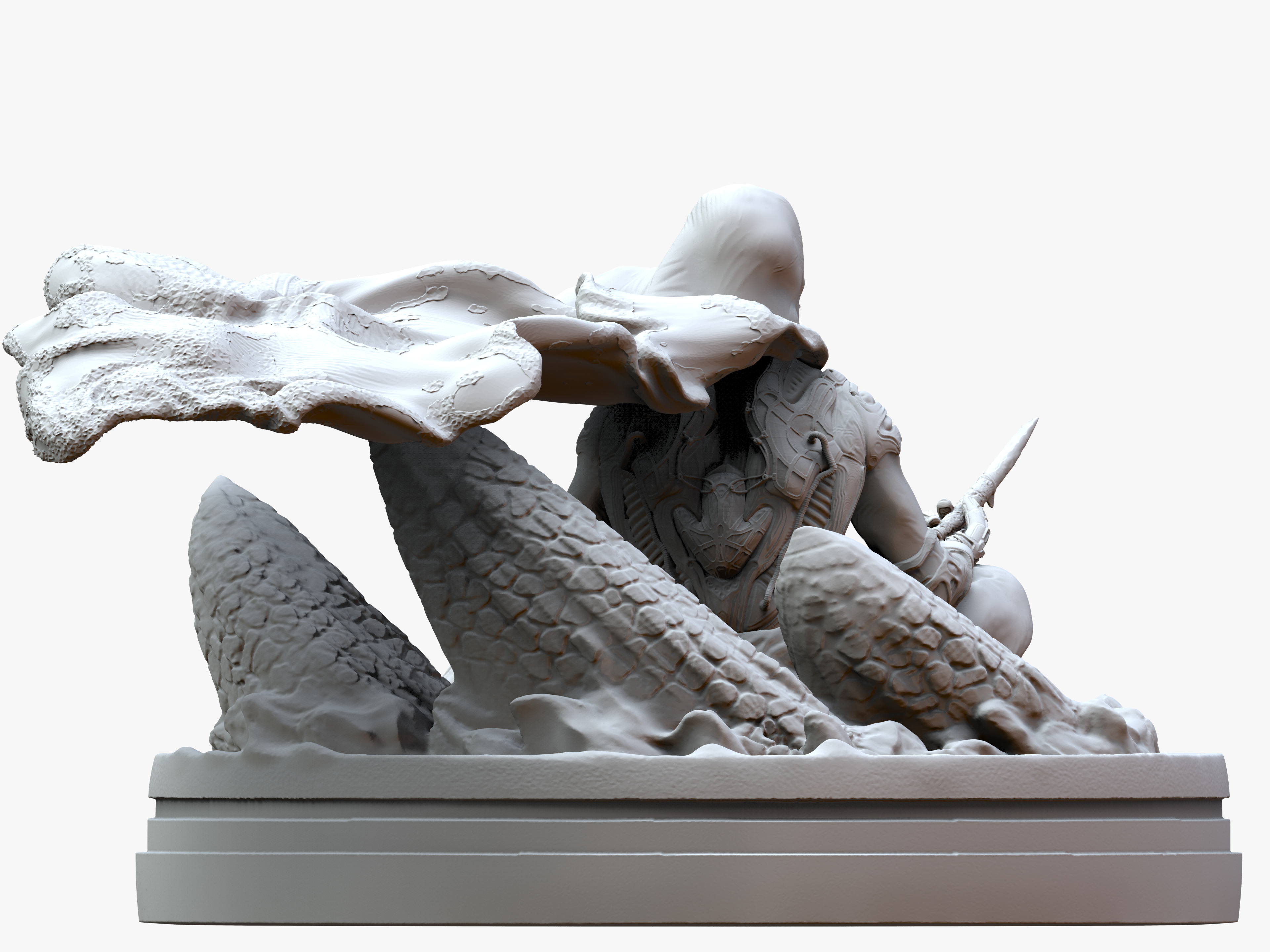 DUNE - MuadDib Paul Atreides - Arrakis Fremen - SCULPTURE 3D print model_41