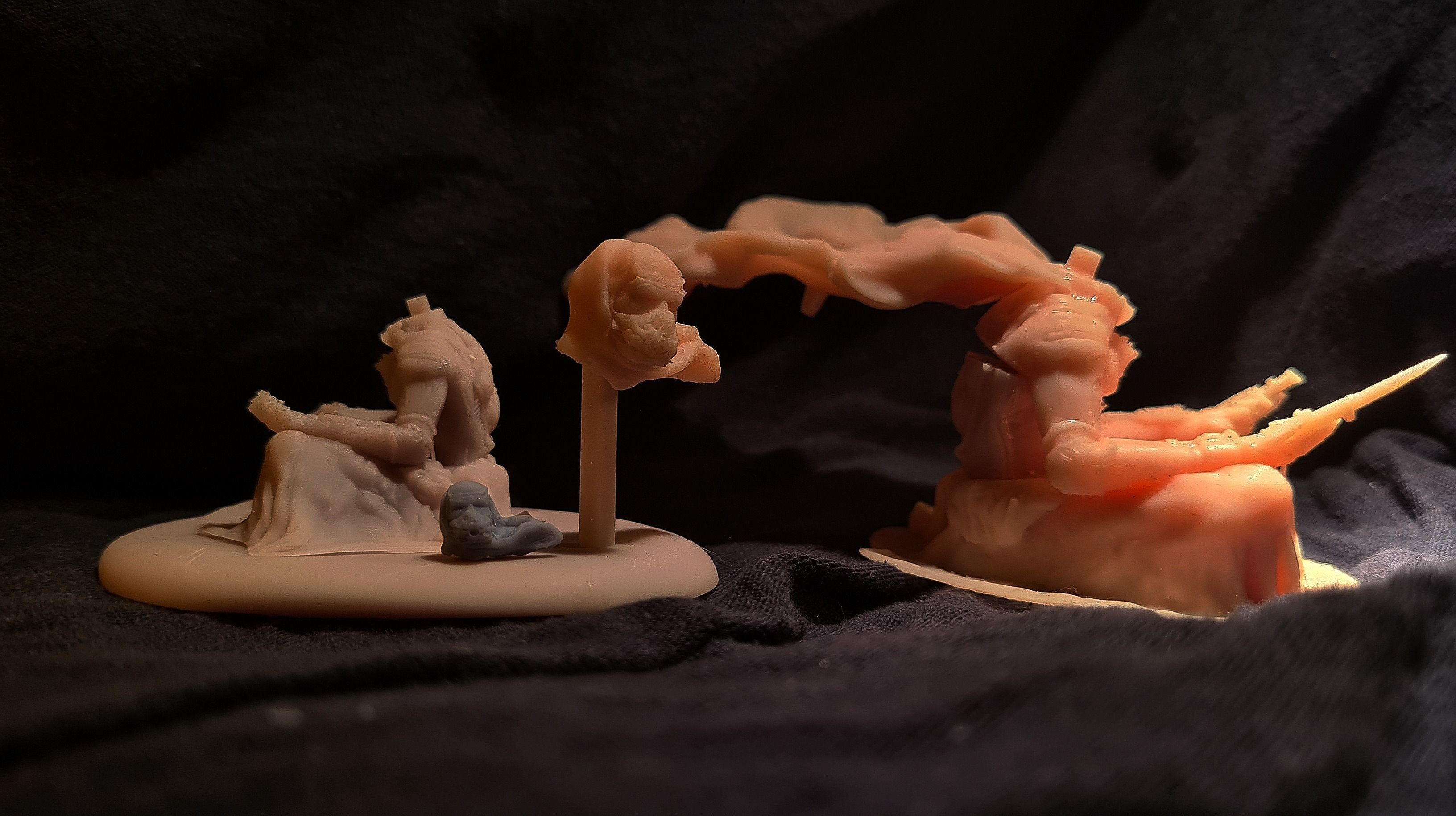 DUNE - MuadDib Paul Atreides - Arrakis Fremen - SCULPTURE 3D print model_22