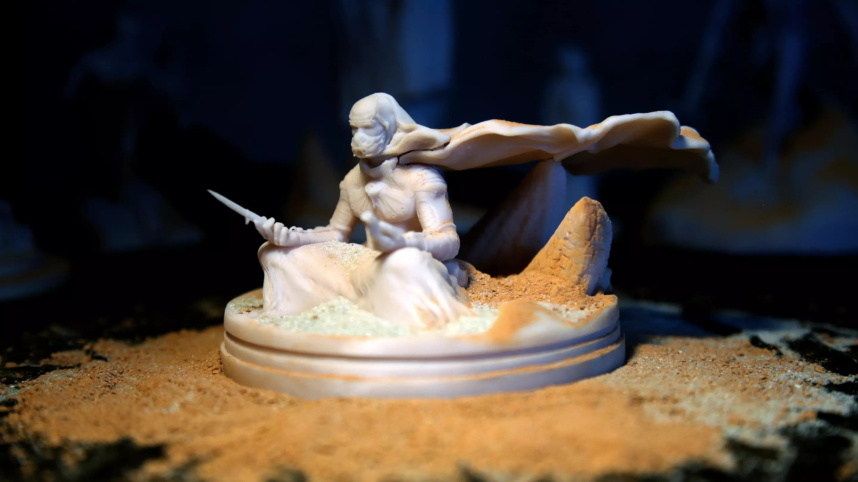 DUNE - MuadDib Paul Atreides - Arrakis Fremen - SCULPTURE 3D print model_0