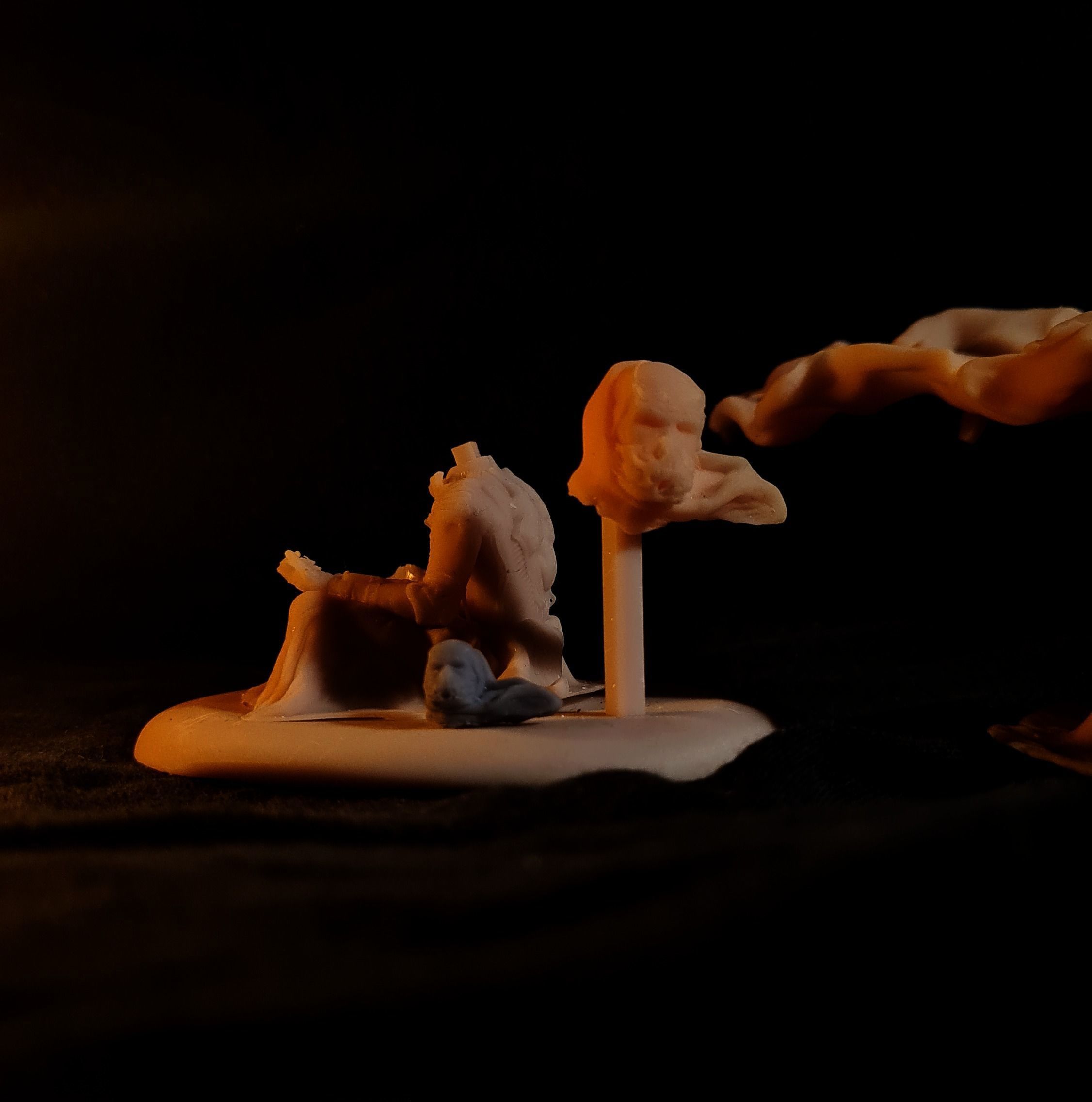 DUNE - MuadDib Paul Atreides - Arrakis Fremen - SCULPTURE 3D print model_25