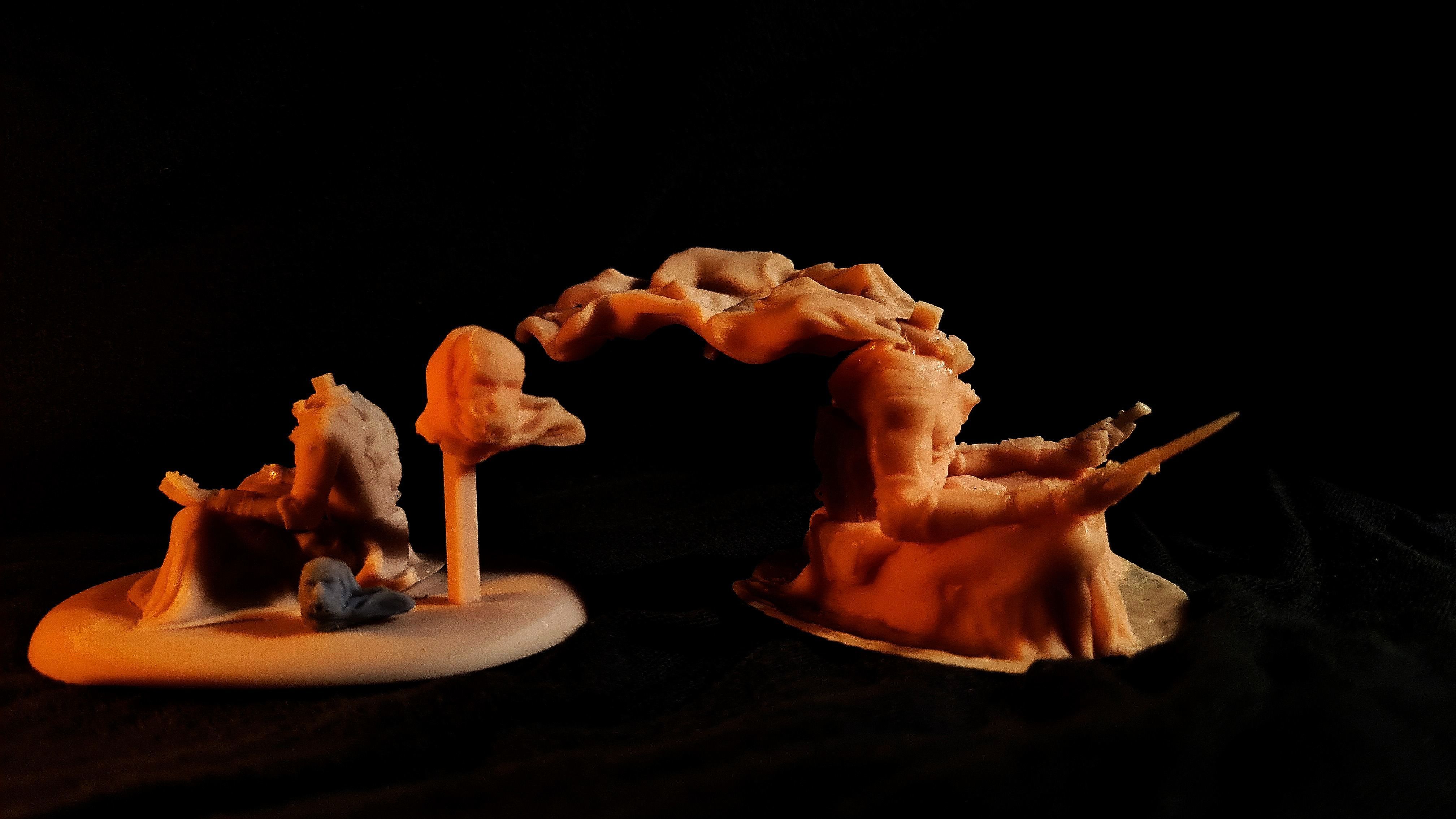 DUNE - MuadDib Paul Atreides - Arrakis Fremen - SCULPTURE 3D print model_20