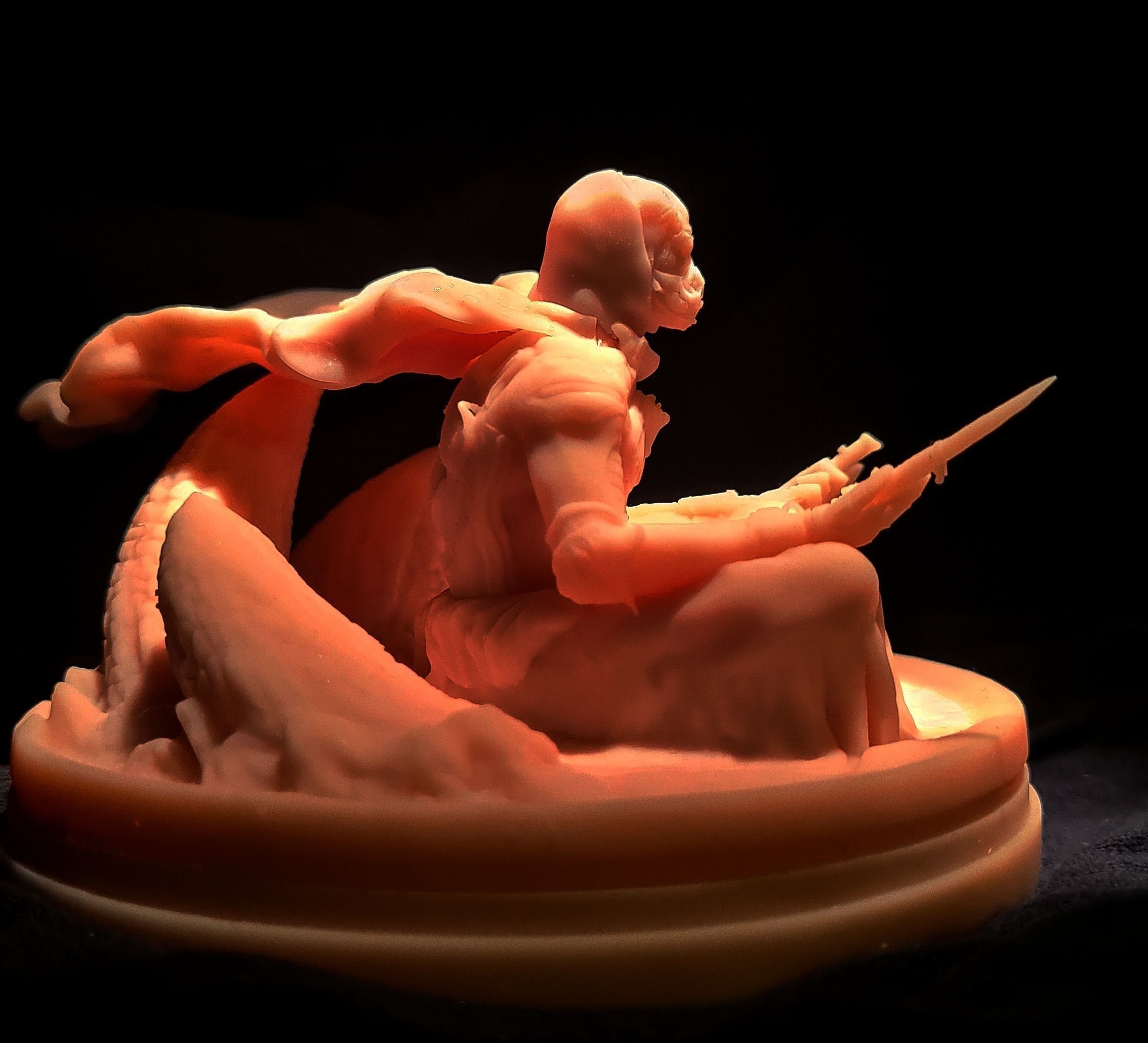 DUNE - MuadDib Paul Atreides - Arrakis Fremen - SCULPTURE 3D print model_42