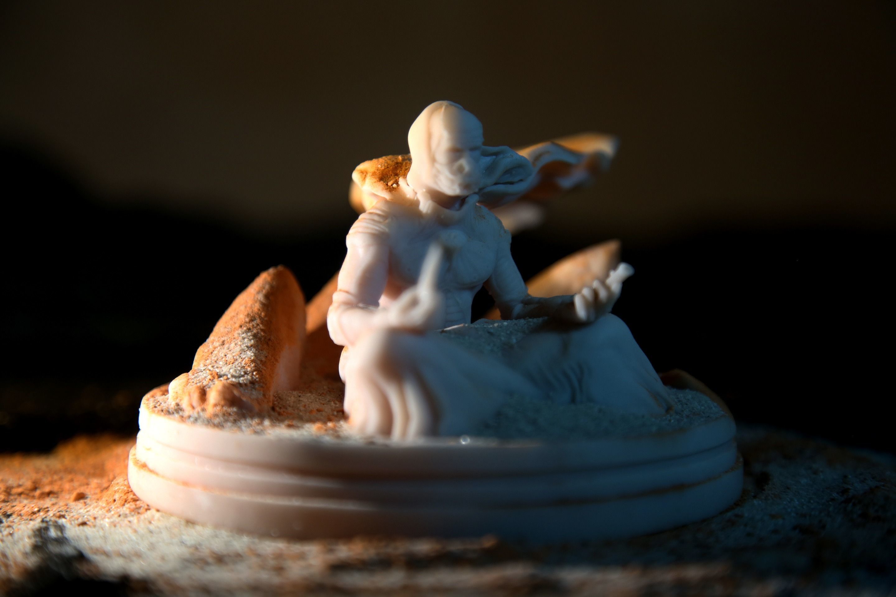 DUNE - MuadDib Paul Atreides - Arrakis Fremen - SCULPTURE 3D print model_27