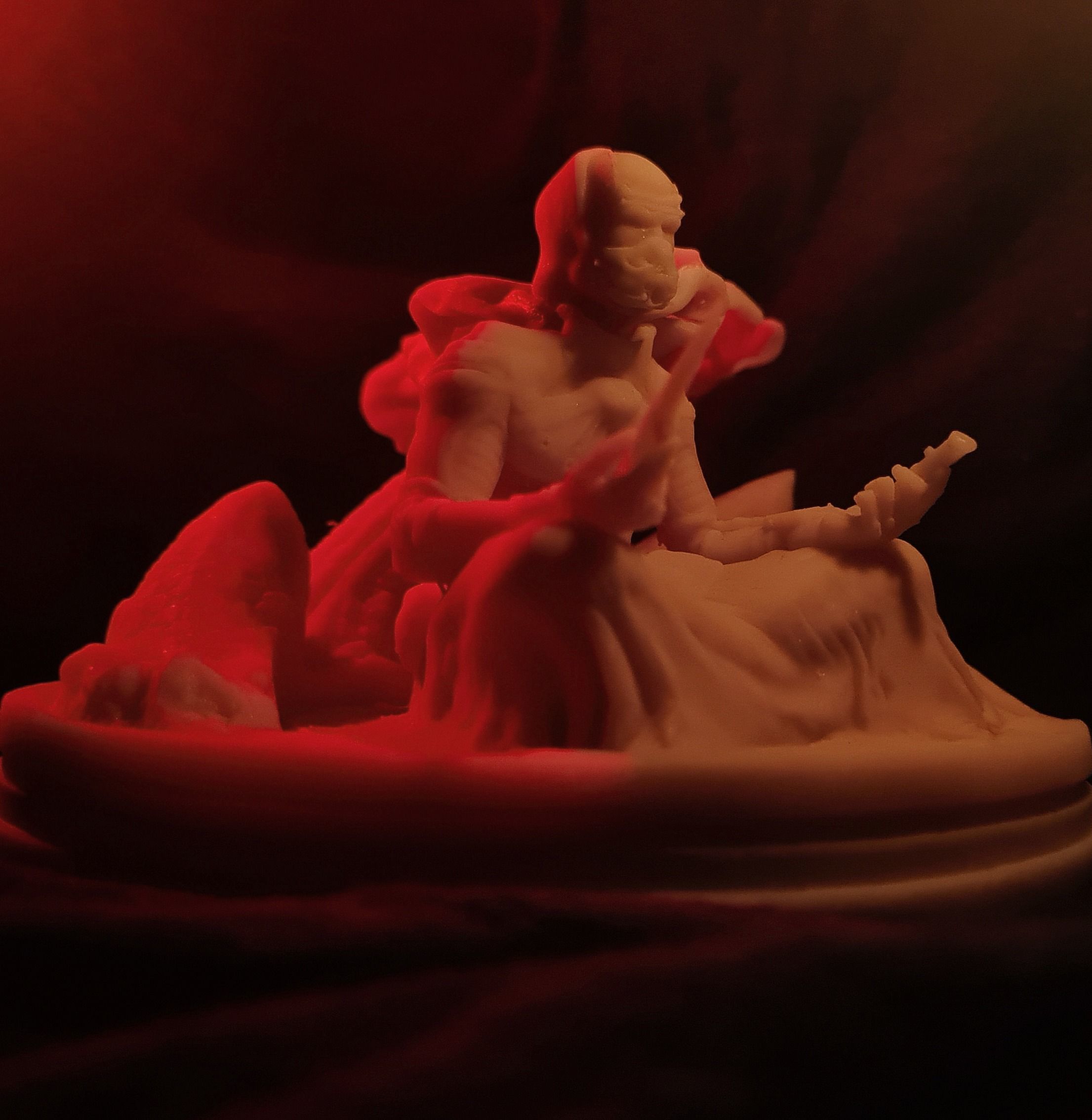 DUNE - MuadDib Paul Atreides - Arrakis Fremen - SCULPTURE 3D print model_34